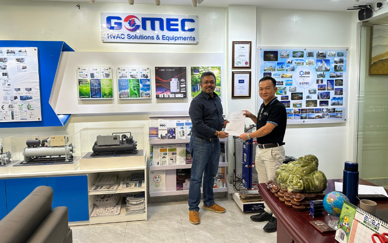 Gomec và Alfa Laval trao đổi về phương án mở rộng kinh doanh thiết bị trao đổi nhiệt tại Việt Nam