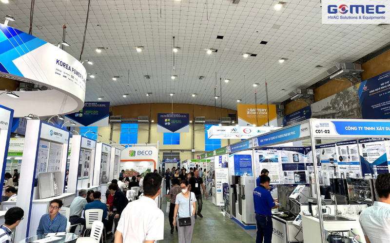 Đa dạng sản phẩm tại hội chợ triển lãm Entech 2024