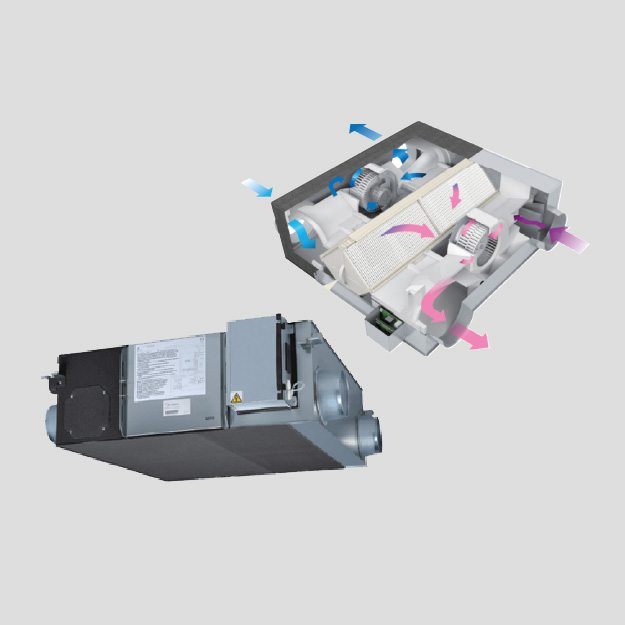 Thông Gió Hồi Nhiệt LOSSNAY