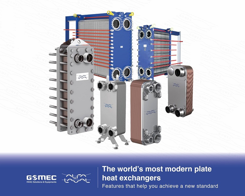 Thiết bị trao đổi nhiệt dạng tấm Alfa Laval tham dự Entech 2024 - Gomec Việt Nam